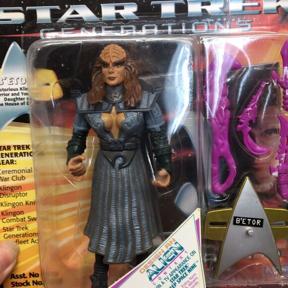 STAR TREK Generations B-Etor Playmates Figure - Picture 5 of 12
